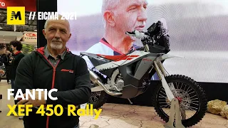 Fantic XEF 450 Rally a EICMA 2021 [ENGLISH SUB]