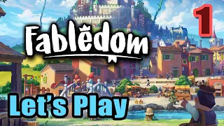 Let's Play - Fabledom - A Fairy Tale City Builder - Full Gameplay - Full Release