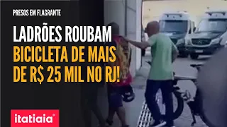 QUADRILHA DO RIO ESPECIALIZADA EM ROUBO DE CARROS FOI PRESA APÓS LEVAR BICICLETA DE R$25 MIL!