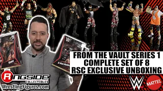 Ringside Collectibles Unboxing: Mattel WWE From the Vault Series 1 Full Set of Wrestling Figures!