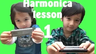 THE WONDERKIDS' diatonic HARMONICA LESSONS & SONGS for children! FUN PLAY!!