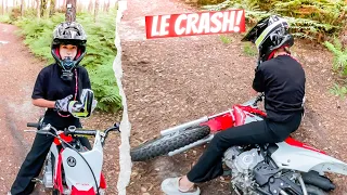 Elle apprend le motocross...💁🏼‍♀️ (Je vous laisse en juger)