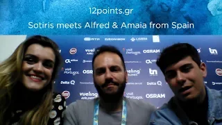 Sotiris meets Alfred & Amaia (video interview)