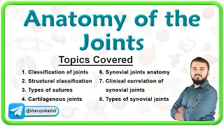 Anatomy of the Joints: Classification and Types! 💪💡 | Dr. Krishna Sahith | National Exit Test -1