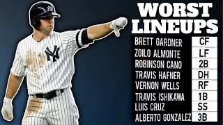 Every MLB Team's WORST Lineup of the 2010s (American League)