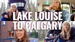 🇨🇦 Banff National Park to Calgary | 3 Day Solo Female Road Trip | Vlog 3