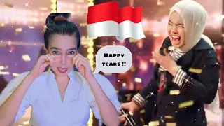 Putri Ariani | Golden Buzzer REACTION !! | Everyone is crying bcause of this Indonesian Girl's Voice