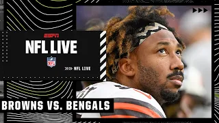 Y'all ever heard of a dude named Myles Garrett? - Swagu on Bengals' struggles vs. Browns | NFL Live