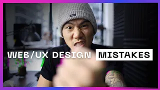 5 MISTAKES to AVOID in Web/UX Design!!