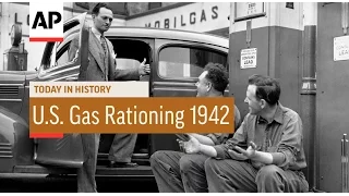 WWII: U.S. Gas Rationing - 1942 | Today in History | 15 May 16