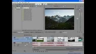 Видео монтаж в Sony Vegas 9 10   11 Стандартные переходы