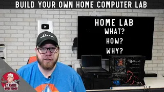 What is a HomeLab?  How can you build your own and why it's useful!