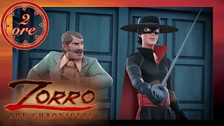 Zorro La Leggenda ⚔️ 2 Ore COMPILAZIONE #02 ⚔️ nuovi episodi