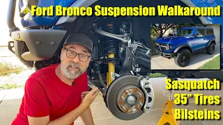 2021 Ford Bronco First Edition Suspension Walkaround: Sasquatch, 35” Tires, and More!