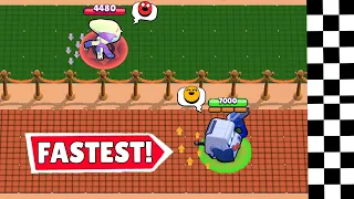 *NEW RECORD* 8-BIT FASTEST! | Brawl Stars Funny Moments & Glitches & Fails #460