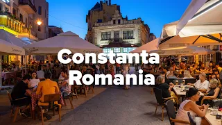 🇷🇴 Constanta, Romania, 4K walking tour 🇷🇴