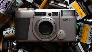 FUJIFILM klasse  38mm F/2.6 Compact Film Camera | Contax T2 alternative?