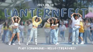 [KPOP IN PUBLIC]  LANTERNFEST 2023 | Chungha/Treasure