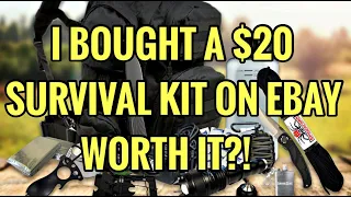 I BOUGHT A $20 SURVIVAL KIT ON EBAY, IS IT WORTH IT?!