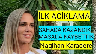 Nagihan Karadere'den  ilk açıklama geldi. #tv8 #acunn #atabenli #survivor2022