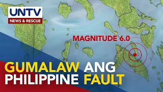 Magnitude 6 na lindol, naramdaman sa Masbate dahil sa paggalaw ng Philippine Fault – PHIVOLCS