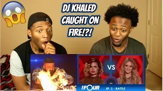 Dj Khaled Caught On Fire!?! Whitney vs Stephanie | S2E2 | The Four (REACTION)