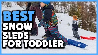 ▶️Top 5 Best Snow Sleds for Toddler In 2023