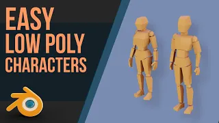 Create a Low Poly Person | Blender 2.8 | Beginners & Intermediate