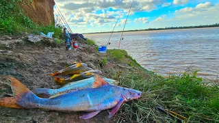 "EL POZO DE LAS PIEDRAS"tremenda pesca en solo 4 hs,salió de todo,armados,pati,amarillo-NICO REYNOSO