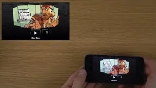 Grand Theft Auto: San Andreas iPhone 5S iOS 7.0.4 HD Gameplay Trailer