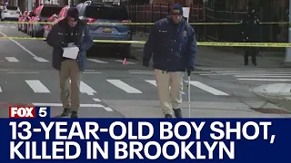 13-year-old boy shot and killed in Brooklyn