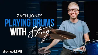 What Does It Take To Play Drums With Sting? | Zach Jones