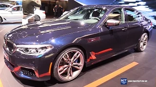 2017 BMW 5 Series M550i Sedan - Exterior, Interior Walkaround - World Premier 2017 Detroit Auto Show