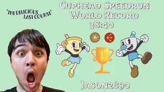 Cuphead DLC + Base Game Any% Speedrun 38:40 - FORMER World Record