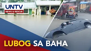 Ilang lugar sa Samar, binaha dahil sa walang tigil na pag-ulan; class suspension, idineklara