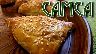 I DIDN'T BELIEVE IT WAS THAT EASY! Recipe: UZBEK SAMSA.  EASY RECIPE FOR PUFF PASTRY!  ENG SUB