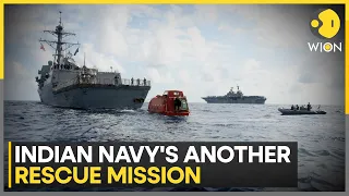 Indian Navy makes 35 Somali pirates on board vessel MV Ruen surrender, rescues crew | WION