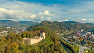 ZAMEK BASZTA MUSZYNA nowa atrakcja BESKID SĄDECKI