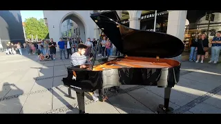 Hammer Piano Medley von Thomas Krüger in Fußgängerzone!
