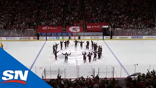 Hurricanes Salute Fans With First Ever Playoff Storm Surge