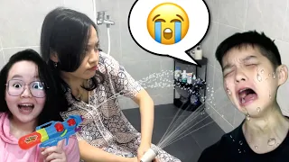 Tembak Atun & Momon Pakai Air Sambil Main Truth/Dare! [Zepeto Indonesia]