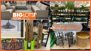 👍BIG LOT'S NEW SPRING FURNITURE 🛋️AND DECOR INVENTORY ‼️ SHOP WITH ME BIG LOTS 2023 ❤️