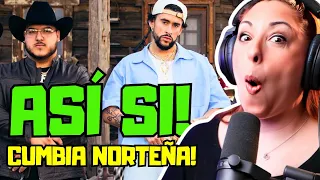 GRUPO FRONTERA & BAD BUNNY| They surprise with CUMBIA NORTEÑA | Vocal coach REACTION & ANALYSIS