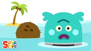 The Bumble Nums Make Far Out Floating Coconut Juice | Cartoon For Kids