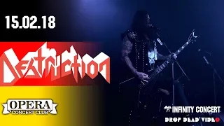 Репортаж: DESTRUCTION (DE) - Концерт в Санкт-Петербурге 15.02.2018