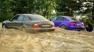 ЧТО МОЖЕТ AUDI 380 СИЛ в ПЕСКЕ. Уничтожение AUDI ALLROAD в ОФФРОАД + SUBARU , AUDI A4 и  AUDI Q5