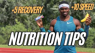 Track and Field Nutrition TIPS to Run FASTER 🔥|| Grocery VLOG w/ Olympian Aaron Kingsley Brown