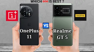 OnePlus 11 vs Realme GT5 – Full Phone Comparison