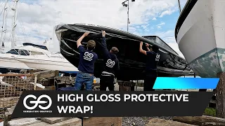 High Gloss Protective Wrap! - Protecting a Boats Gelcoat