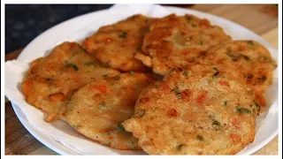 Salt fish Fritters Jamaican Homemade Fritters   | Chef Ricardo Style Cooking | PART 9 ✅